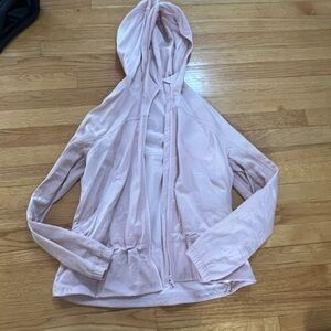 Lululemon Light Pink Hooded Jacket